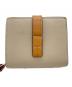 LOEWE (ロエベ) コンパクトジップウォレット ベージュ×ブラウン：20000円