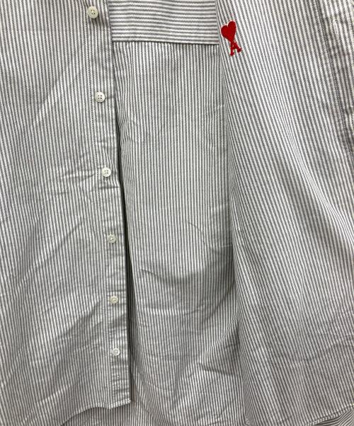 AMI Alexandre Mattiussi（アミアレクサンドルマテュッシ）AMI Alexandre Mattiussi (アミアレクサンドルマテュッシ) 長袖シャツ グレー サイズ:42の古着・服飾アイテム