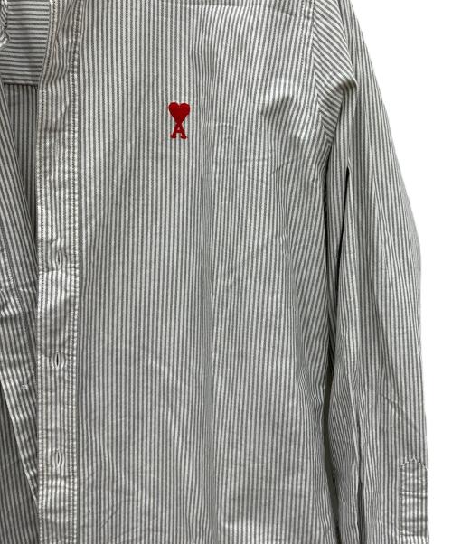 AMI Alexandre Mattiussi（アミアレクサンドルマテュッシ）AMI Alexandre Mattiussi (アミアレクサンドルマテュッシ) 長袖シャツ グレー サイズ:42の古着・服飾アイテム