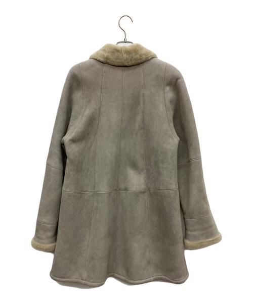 le mouton（ル ムートン）le mouton (ル ムートン) ムートンコート グレー サイズ:38の古着・服飾アイテム
