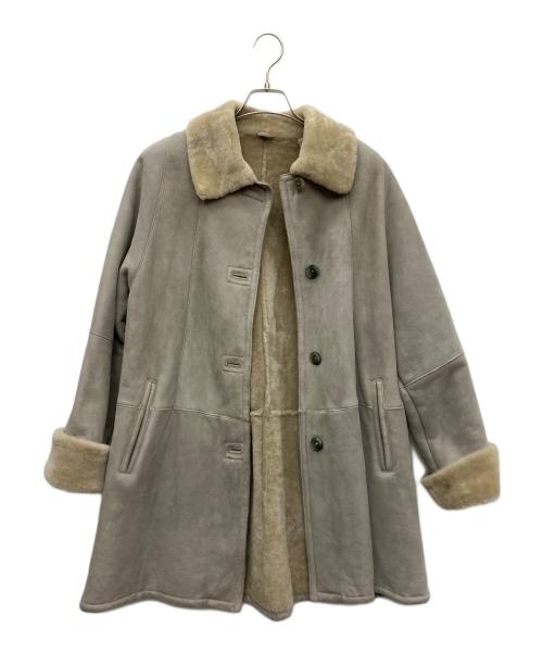 le mouton（ル ムートン）le mouton (ル ムートン) ムートンコート グレー サイズ:38の古着・服飾アイテム