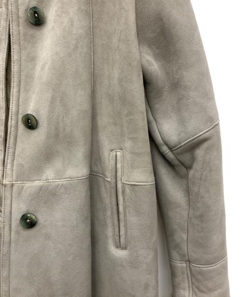 le mouton（ル ムートン）le mouton (ル ムートン) ムートンコート グレー サイズ:38の古着・服飾アイテム