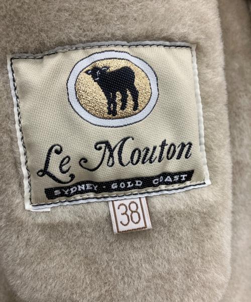 le mouton（ル ムートン）le mouton (ル ムートン) ムートンコート グレー サイズ:38の古着・服飾アイテム