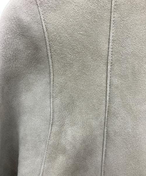 le mouton（ル ムートン）le mouton (ル ムートン) ムートンコート グレー サイズ:38の古着・服飾アイテム