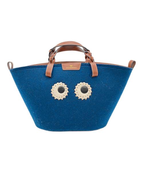 ANYA HINDMARCH（アニヤ・ハインドマーチ）ANYA HINDMARCH (アニヤ・ハインドマーチ) フェルトハンドバッグの古着・服飾アイテム