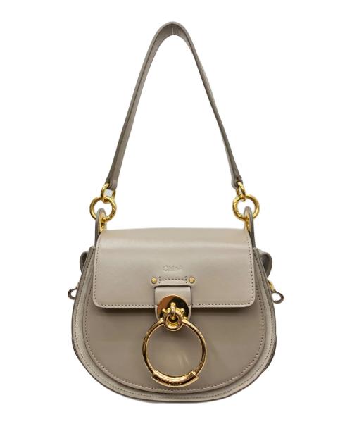 Chloe（クロエ）Chloe (クロエ) TESSスモールバッグ ベージュの古着・服飾アイテム