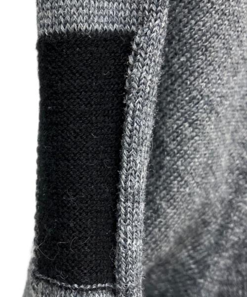 MM6 Maison Margiela（エムエムシックスメゾンマルジェラ）MM6 Maison Margiela (エムエムシックスメゾンマルジェラ) 薄手ニット グレー サイズ:SIZE Sの古着・服飾アイテム
