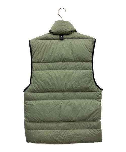 adidas（アディダス）adidas (アディダス) ダウンベスト オリーブ サイズ:SIZE Oの古着・服飾アイテム