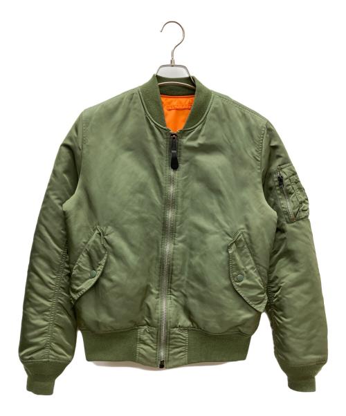 ALPHA（アルファ）ALPHA (アルファ) MA-1ジャケット オリーブ サイズ:SIZE Mの古着・服飾アイテム