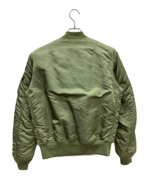 ALPHA（アルファ）ALPHA (アルファ) MA-1ジャケット オリーブ サイズ:SIZE Mの古着・服飾アイテム