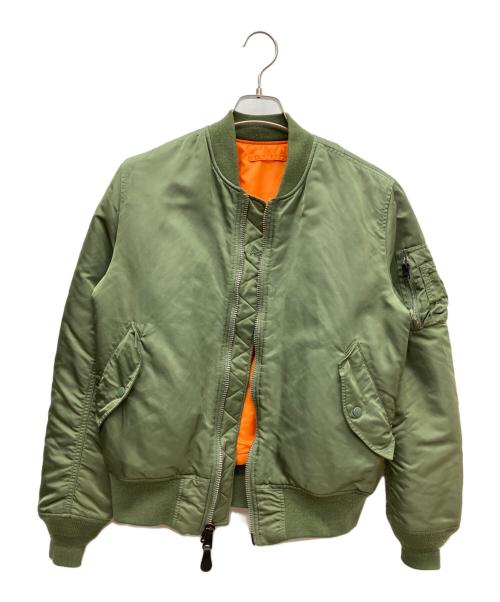 ALPHA（アルファ）ALPHA (アルファ) MA-1ジャケット オリーブ サイズ:SIZE Mの古着・服飾アイテム