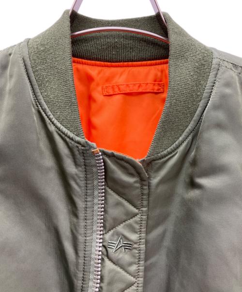 ALPHA（アルファ）ALPHA (アルファ) MA-1ジャケット オリーブ サイズ:SIZE Mの古着・服飾アイテム