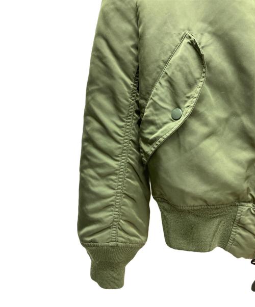 ALPHA（アルファ）ALPHA (アルファ) MA-1ジャケット オリーブ サイズ:SIZE Mの古着・服飾アイテム