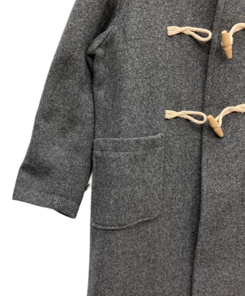 BEAMS BOY（ビームスボーイ）BEAMS BOY (ビームスボーイ) ロングダッフルコート グレー サイズ:1の古着・服飾アイテム