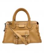 Chloeクロエ）の古着「エディス 2WAYバッグ」｜ブラウン