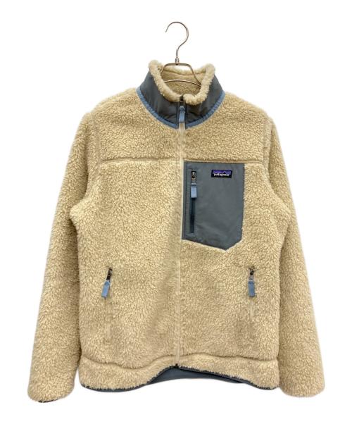 Patagonia（パタゴニア）Patagonia (パタゴニア) クラシックレトロXフリースジャケット ベージュ×ブルー サイズ:SIZE Lの古着・服飾アイテム