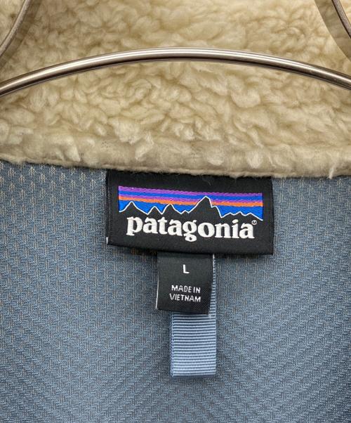 Patagonia（パタゴニア）Patagonia (パタゴニア) クラシックレトロXフリースジャケット ベージュ×ブルー サイズ:SIZE Lの古着・服飾アイテム