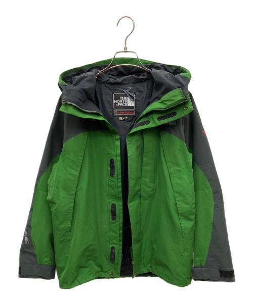 THE NORTH FACE（ザ ノース フェイス）THE NORTH FACE (ザ ノース フェイス) マウンテンパーカー グリーン×グレー サイズ:Sの古着・服飾アイテム