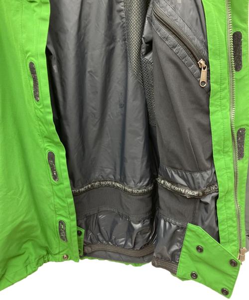 THE NORTH FACE（ザ ノース フェイス）THE NORTH FACE (ザ ノース フェイス) マウンテンパーカー グリーン×グレー サイズ:Sの古着・服飾アイテム