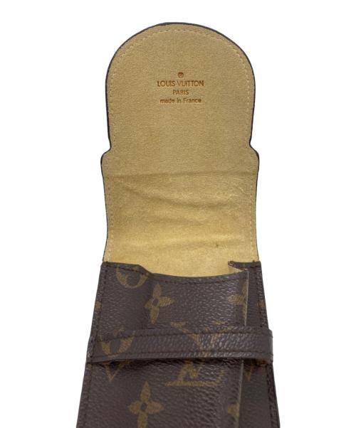 LOUIS VUITTON（ルイ ヴィトン）LOUIS VUITTON (ルイ ヴィトン) エテュイ・リュネット ラバ ブラウンの古着・服飾アイテム