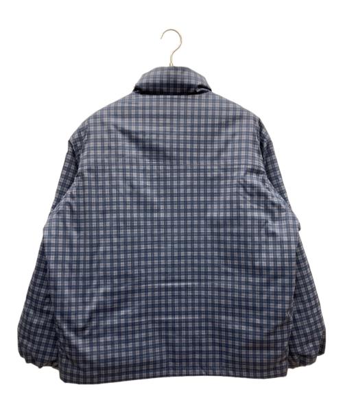 Bleme（ブレム）Bleme (ブレム) ファイヤーマン ボリューム 中綿ブルゾン ネイビー×グレー サイズ:SIZE XLの古着・服飾アイテム