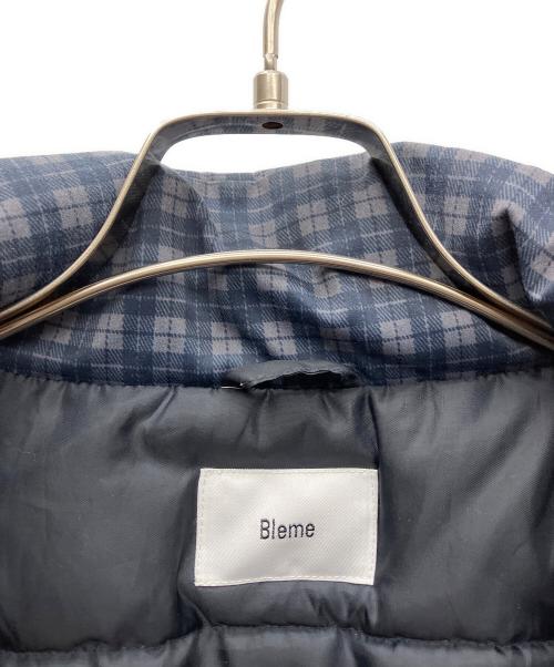 Bleme（ブレム）Bleme (ブレム) ファイヤーマン ボリューム 中綿ブルゾン ネイビー×グレー サイズ:SIZE XLの古着・服飾アイテム