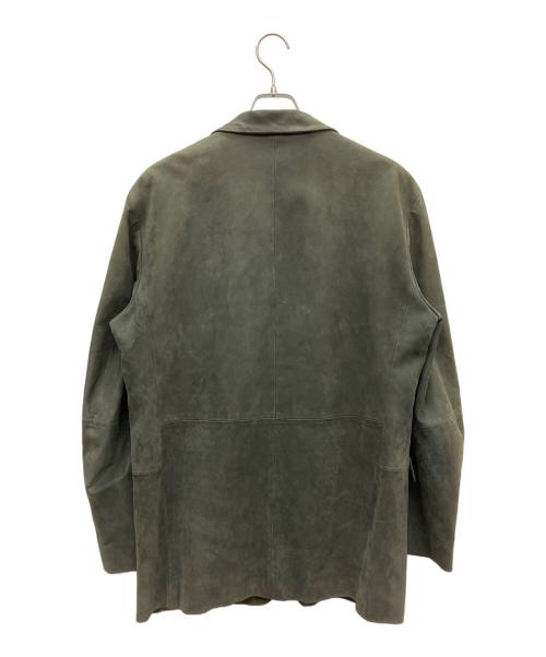 ISSEY MIYAKE WHITE LABEL（イッセイミヤケホワイトレーベル）ISSEY MIYAKE WHITE LABEL (イッセイミヤケホワイトレーベル) レザーコート ブラック サイズ:SIZE 4の古着・服飾アイテム