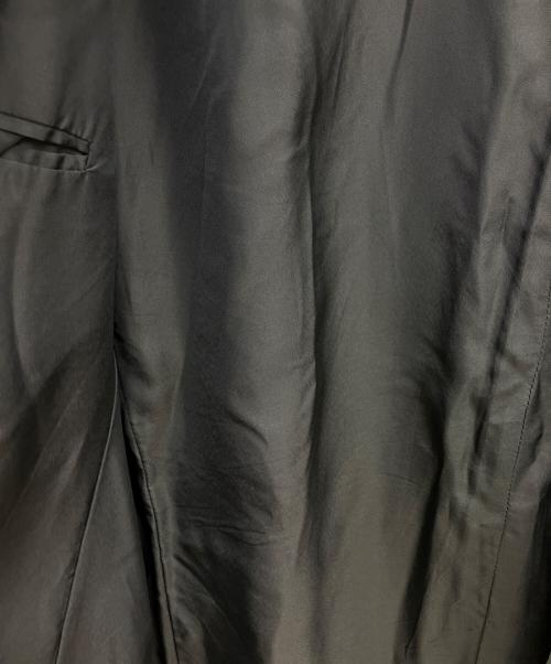 ISSEY MIYAKE WHITE LABEL（イッセイミヤケホワイトレーベル）ISSEY MIYAKE WHITE LABEL (イッセイミヤケホワイトレーベル) レザーコート ブラック サイズ:SIZE 4の古着・服飾アイテム