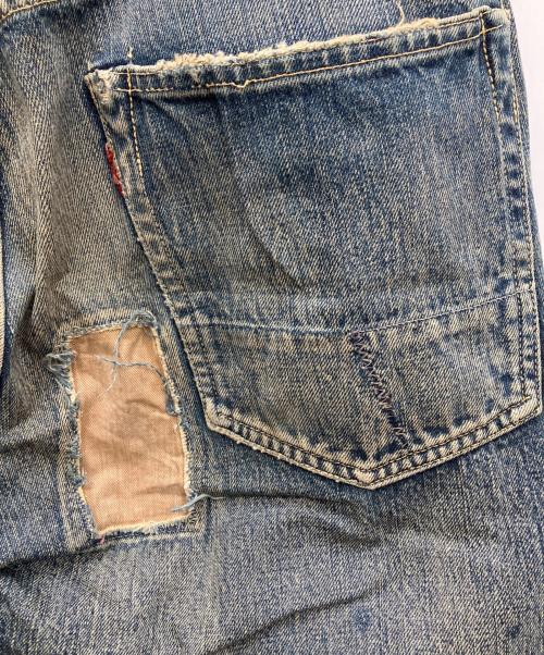 KAPITAL（キャピタル）KAPITAL (キャピタル) ダメージ加工デニムパンツ インディゴ サイズ:W36の古着・服飾アイテム