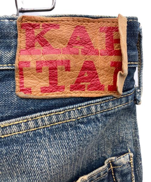 KAPITAL（キャピタル）KAPITAL (キャピタル) ダメージ加工デニムパンツ インディゴ サイズ:W36の古着・服飾アイテム
