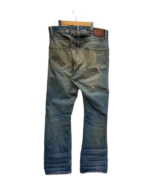 TENDERLOIN（テンダーロイン）TENDERLOIN (テンダーロイン) ダメージデニムパンツ インディゴ サイズ:W34の古着・服飾アイテム