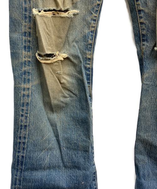 TENDERLOIN（テンダーロイン）TENDERLOIN (テンダーロイン) ダメージデニムパンツ インディゴ サイズ:W34の古着・服飾アイテム