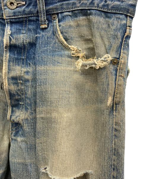 TENDERLOIN（テンダーロイン）TENDERLOIN (テンダーロイン) ダメージデニムパンツ インディゴ サイズ:W34の古着・服飾アイテム