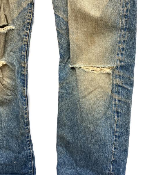 TENDERLOIN（テンダーロイン）TENDERLOIN (テンダーロイン) ダメージデニムパンツ インディゴ サイズ:W34の古着・服飾アイテム