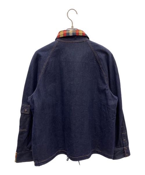 ノーブランド（ノーブランド）ノーブランド (ノーブランド) カバーオール インディゴ サイズ:XLの古着・服飾アイテム