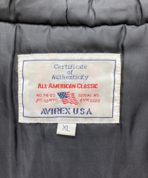 AVIREX（アヴィレックス）AVIREX (アヴィレックス) モッズコート カーキ サイズ:XLの古着・服飾アイテム