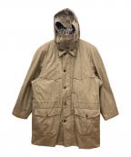 Aquascutumアクアスキュータム）の古着「フーデッドコート」｜ベージュ