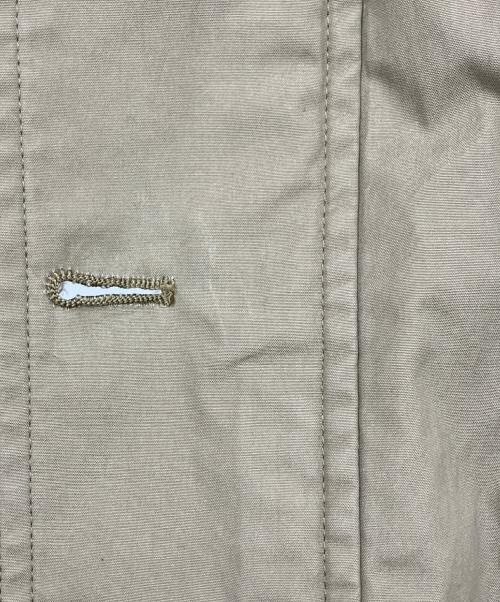 Aquascutum（アクアスキュータム）Aquascutum (アクアスキュータム) フーデッドコート ベージュ サイズ:LLの古着・服飾アイテム