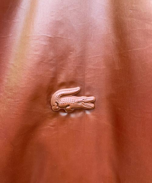 LACOSTE（ラコステ）LACOSTE (ラコステ) ダウンジャケット オレンジ サイズ:50/４の古着・服飾アイテム