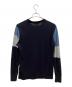 ARMANI EXCHANGE (アルマーニ エクスチェンジ) 薄手ニット ネイビー サイズ:XL：5000円