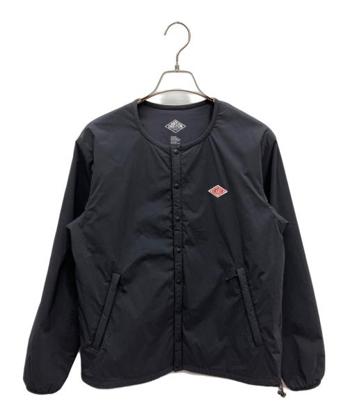 DANTON（ダントン）DANTON (ダントン) プリマロフトノーカラージャケット ブラック サイズ:40の古着・服飾アイテム