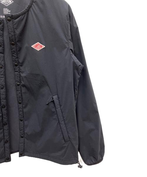 DANTON（ダントン）DANTON (ダントン) プリマロフトノーカラージャケット ブラック サイズ:40の古着・服飾アイテム