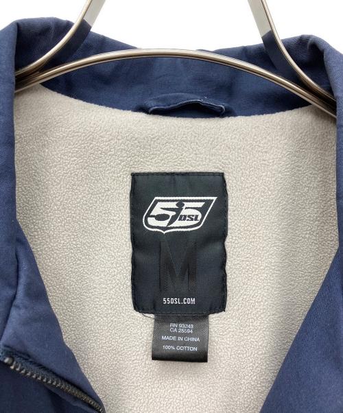 55DSL（フィフテーファイブディーエスエル）55DSL (フィフテーファイブディーエスエル) ユーティリティジャケット ネイビー サイズ:SIZE Mの古着・服飾アイテム