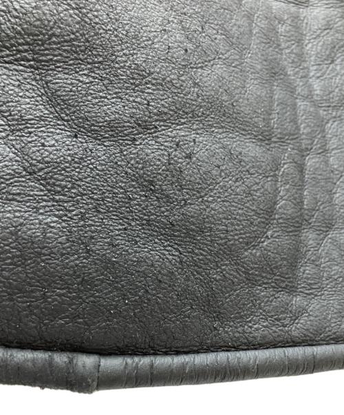 ノーブランド（ノーブランド）ノーブランド (ノーブランド) ムートンベスト ブラック サイズ:Mの古着・服飾アイテム