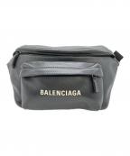 BALENCIAGAバレンシアガ）の古着「EVERYDAY BELTPACK SMOOTH CARF LOGO」｜ブラック