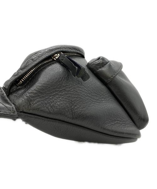 BALENCIAGA（バレンシアガ）BALENCIAGA (バレンシアガ) EVERYDAY BELTPACK SMOOTH CARF LOGO ブラックの古着・服飾アイテム