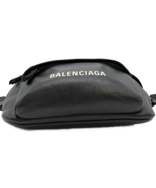 BALENCIAGA（バレンシアガ）BALENCIAGA (バレンシアガ) EVERYDAY BELTPACK SMOOTH CARF LOGO ブラックの古着・服飾アイテム