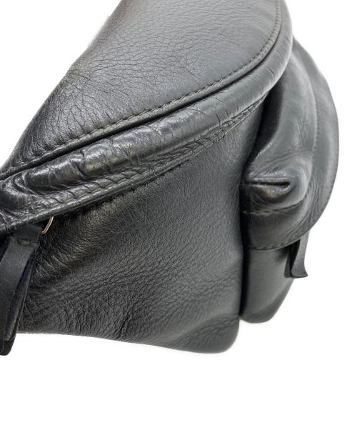 BALENCIAGA（バレンシアガ）BALENCIAGA (バレンシアガ) EVERYDAY BELTPACK SMOOTH CARF LOGO ブラックの古着・服飾アイテム