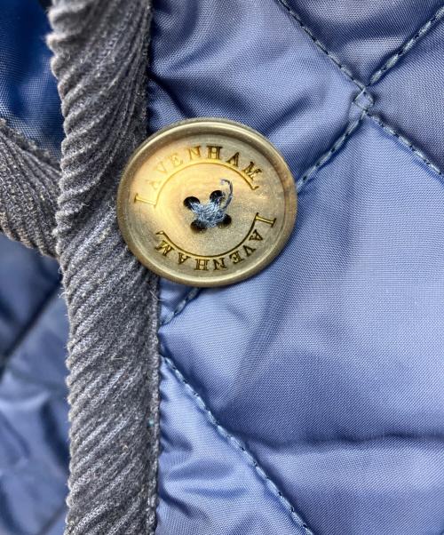 LAVENHAM（ラベンハム）LAVENHAM (ラベンハム) キルティングコート ネイビー サイズ:38/50の古着・服飾アイテム