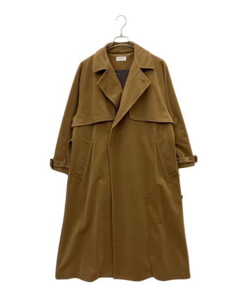 Aresense（アーセンス）Aresense (アーセンス) ベルト付チェスターコート ブラウン サイズ:36の古着・服飾アイテム